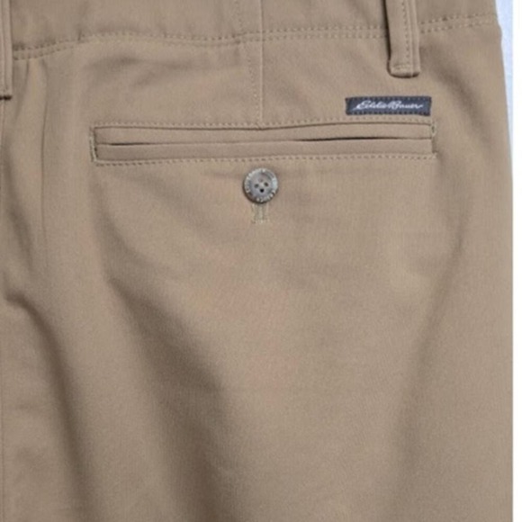 Eddie Bauer Khaki Straight Fit Pants Men's 34x30 Cotton‎ Blend - Picture 9 of 10